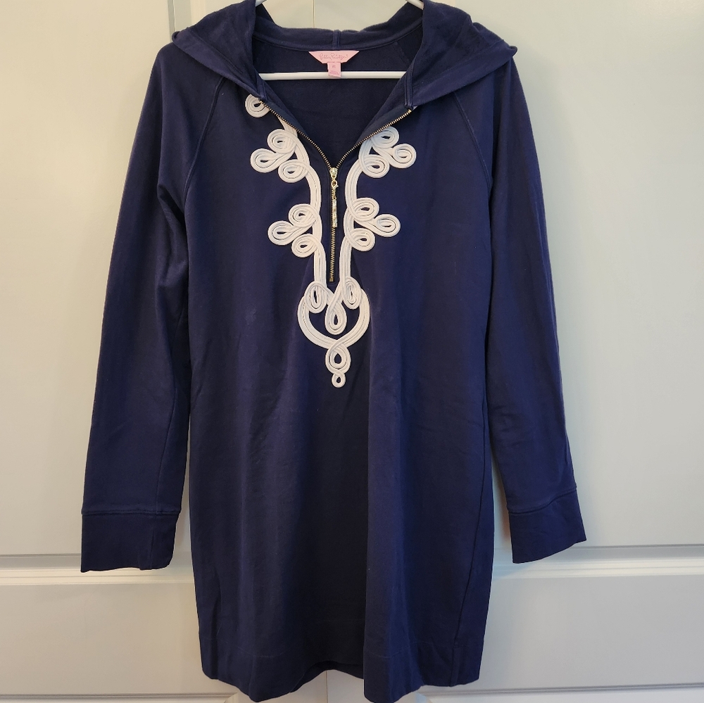 Lilly Pulitzer Hooded Sweater Dress